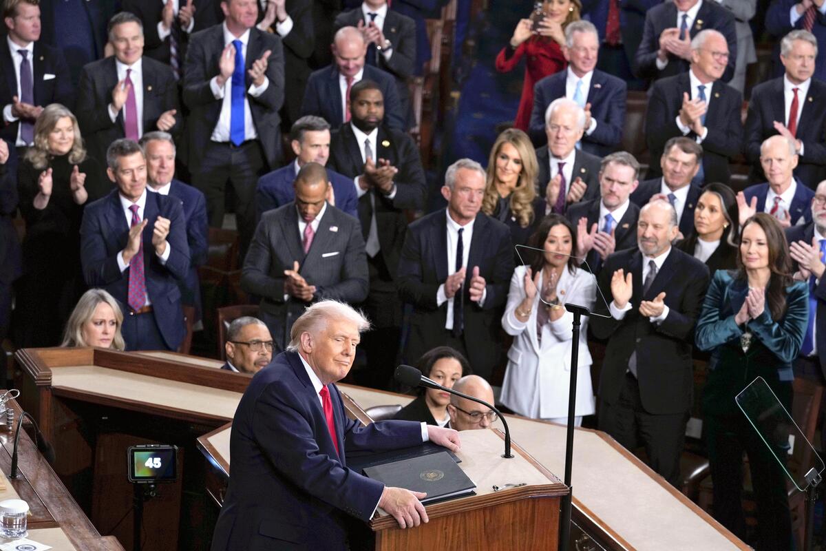 トランプ大統領、一般教書演説で「選挙で不正が蔓延」と主張…中間選挙