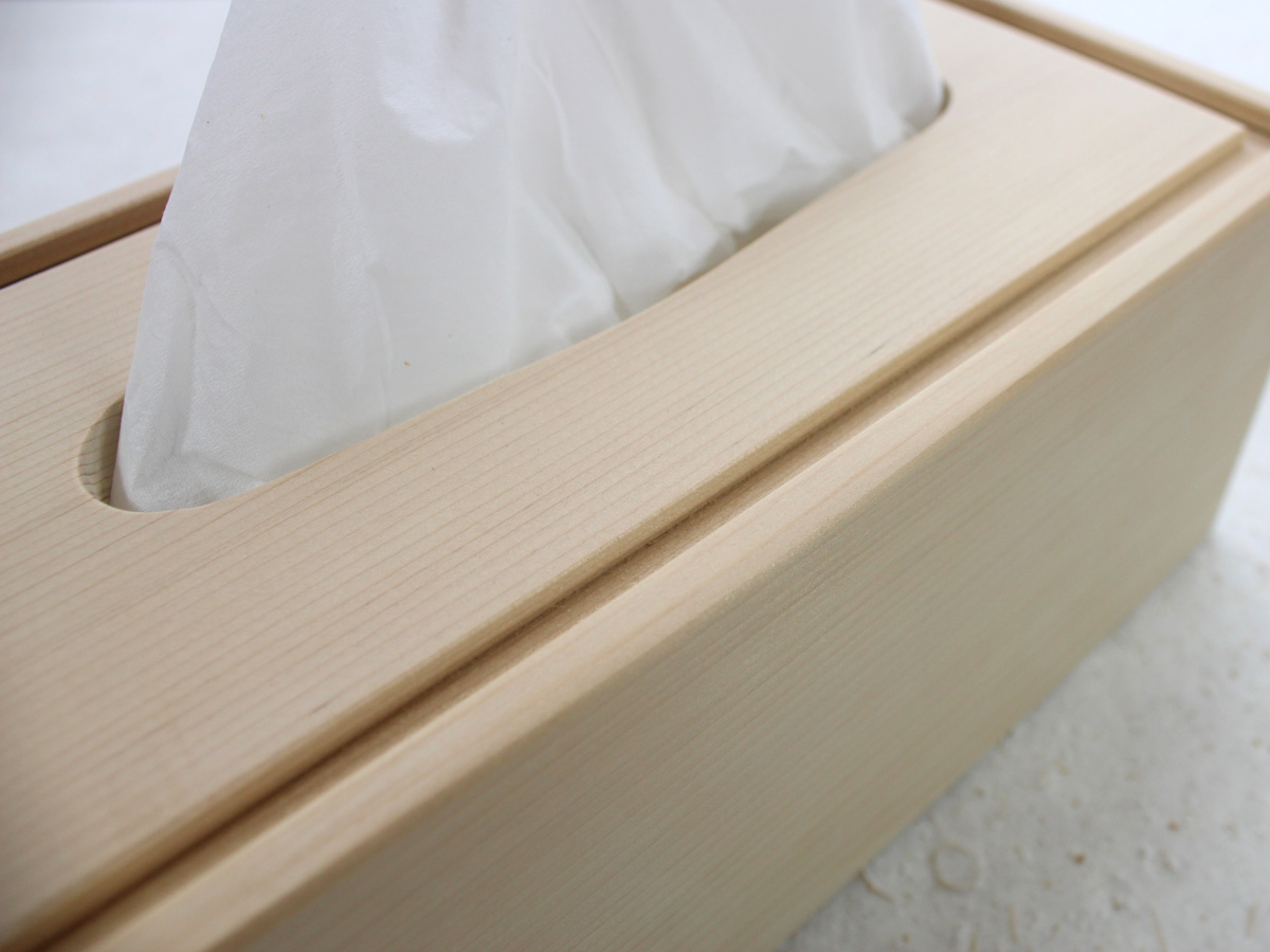 青森ヒバ専門店,わいどの木,青森ヒバ,抗菌！ティッシュボックス