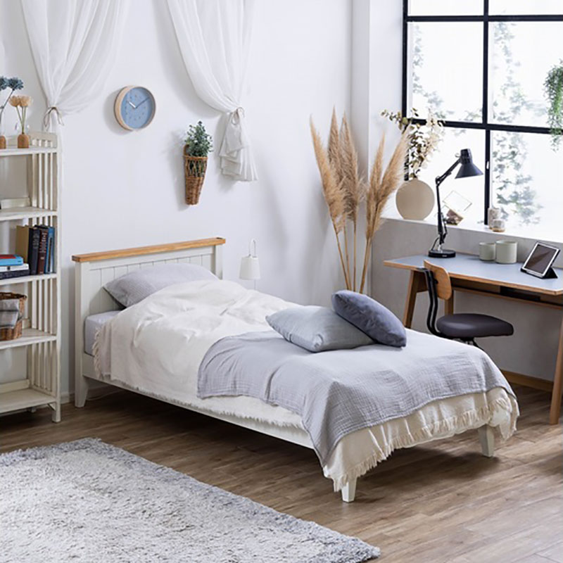 ベッドフレーム[クロッカス]シングルサイズ｜マム nora.