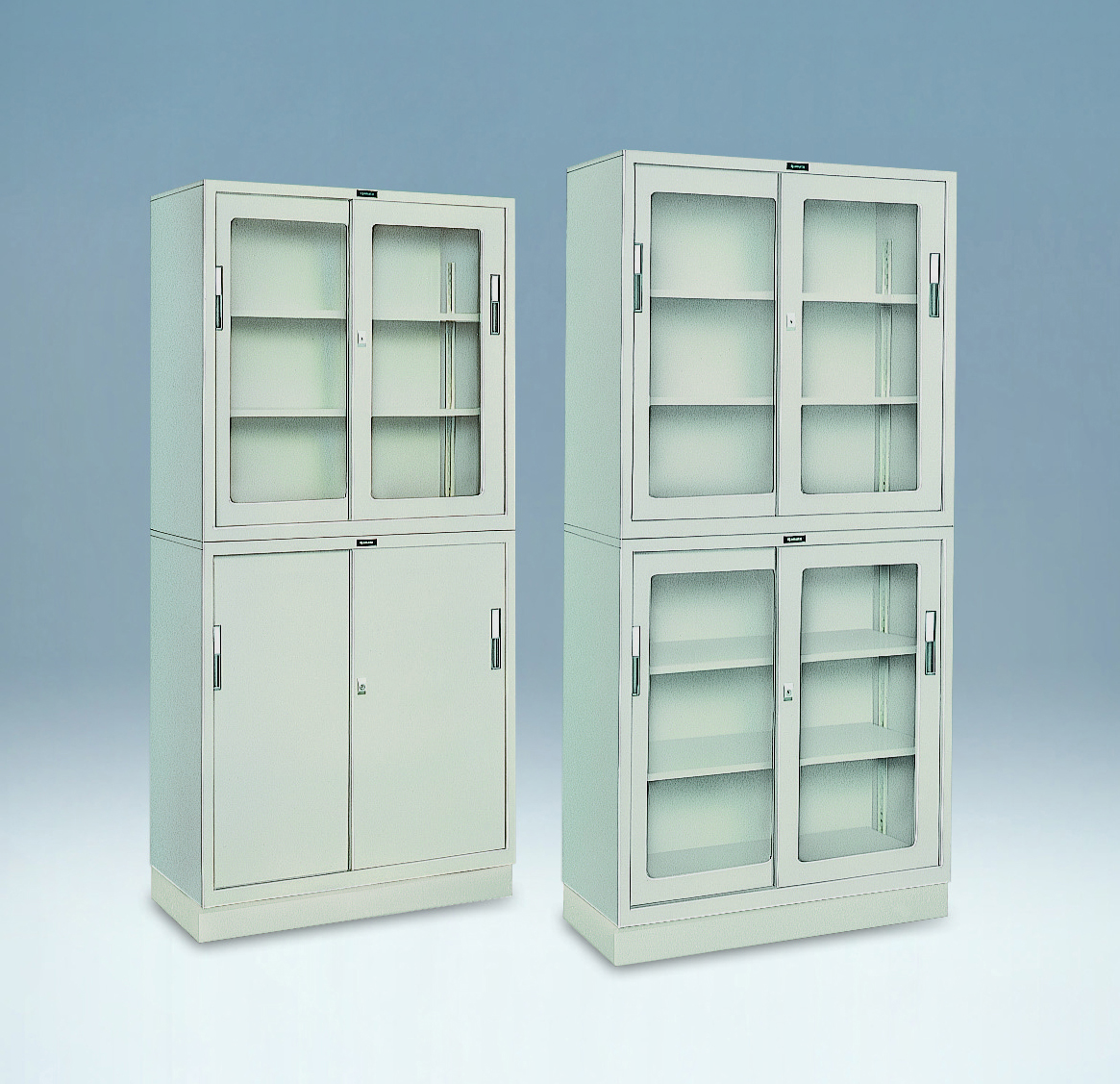 器具戸棚（上段MC-125/下段MC-125/ベースMC-125B）｜ヤマト科学株式会社