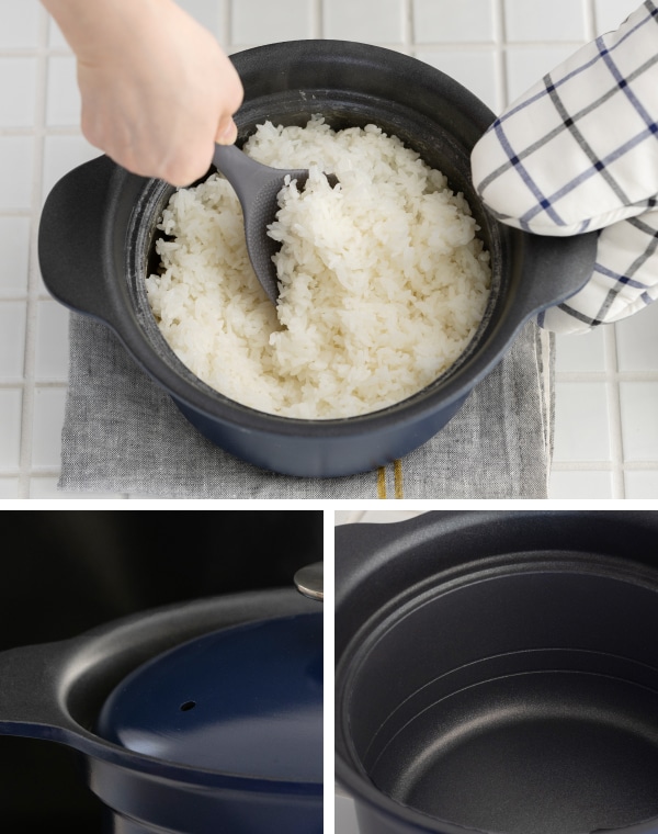 万能鍋 大（IH対応）(ネイビー)｜鍋・フライヤー・ケトル｜料理家 栗原