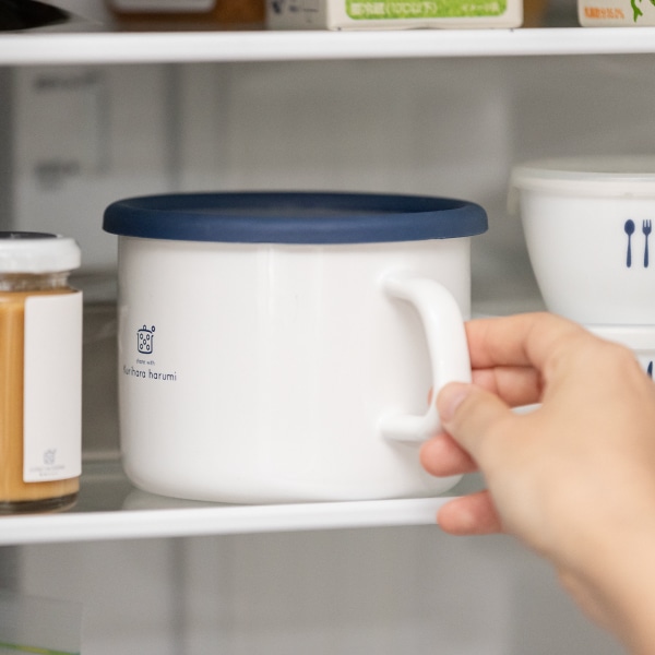 ホーロー ストッカーM 直火対応｜保存容器・調味料入れ・ピッチャー