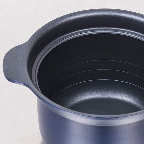 万能鍋 大（IH対応）(ネイビー)｜鍋・フライヤー・ケトル｜料理家 栗原