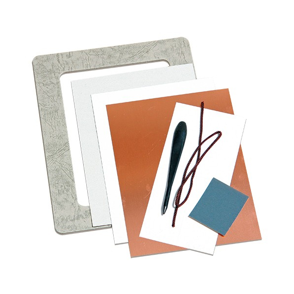 銅板 へら押しレリーフセット 中 | ゆめ画材