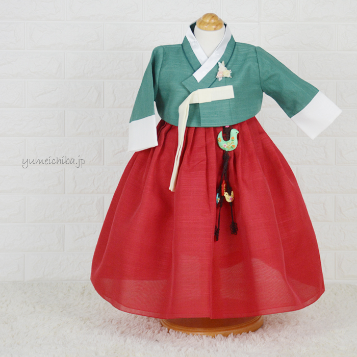チマチョゴリセットmセヨン(身長78～80cm 1号サイズ) セット 夢市場