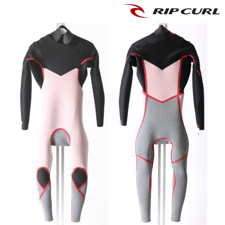 リップカール ウェットスーツ メンズ 3mm / 2mm チェストジップ