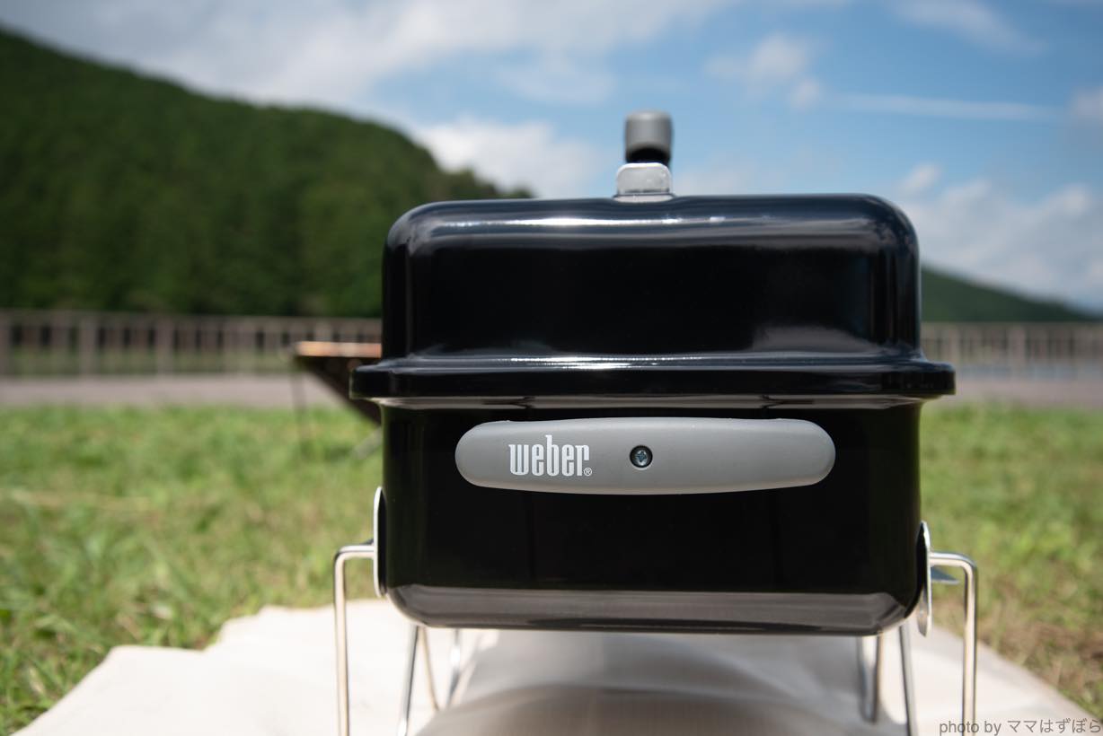 WEBERチャコールグリルGo-Anywhere(ゴーエニウェア)】手軽にBBQと焼肉