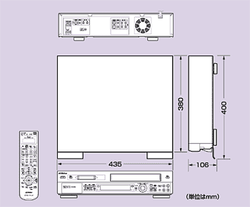 MiniDV&S-VHSダブルビデオ SR-VS30 | JVC