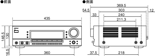 AVコントロールアンプ RX-V603 業務用オーディオ機器 | JVC