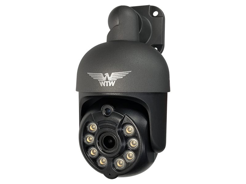 Wi-Fi 防犯灯カメラ みてるちゃん5プラス アンテナ内蔵 夜間カラー WTW