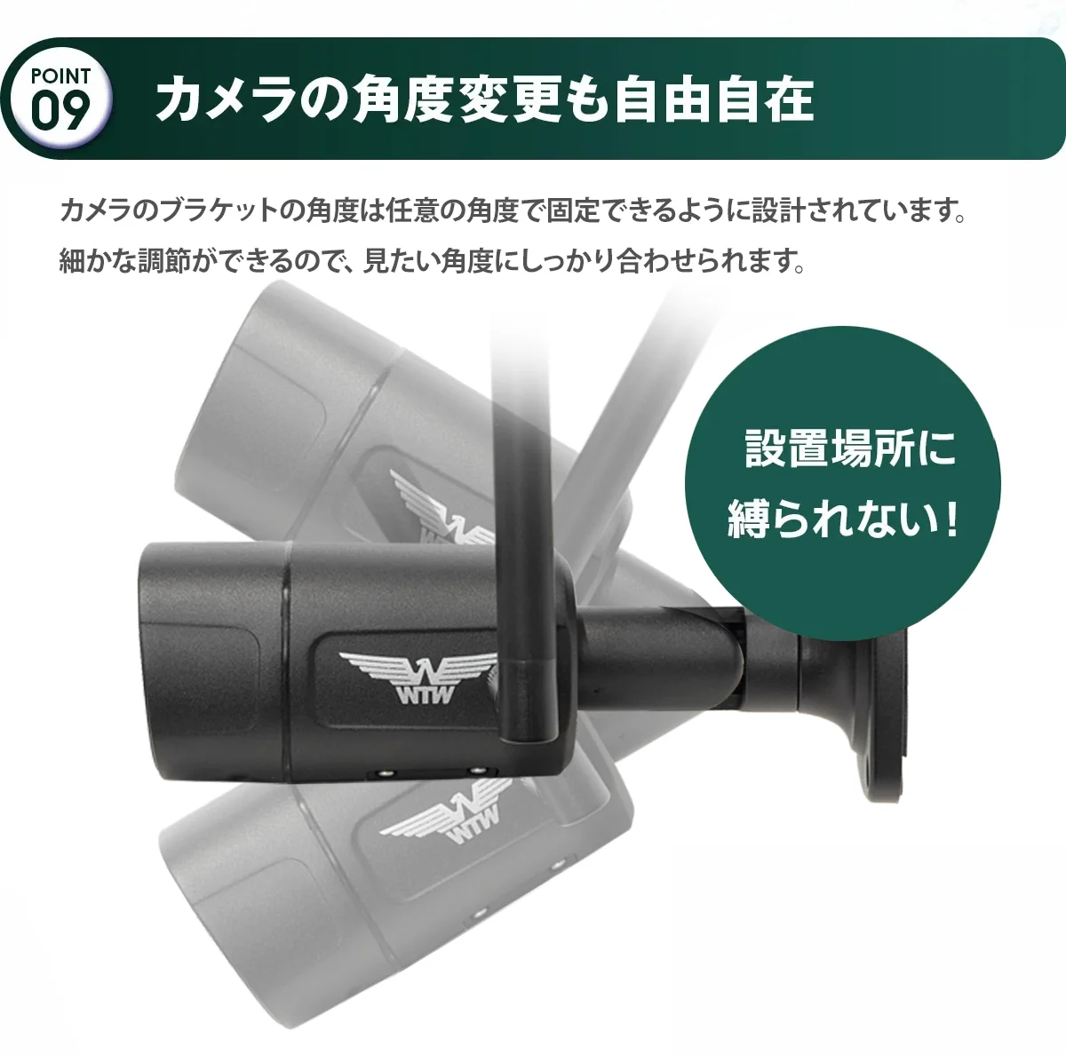 防犯カメラ セット Wi-Fi IPCカメラ10chセット 【WTW 塚本無線】