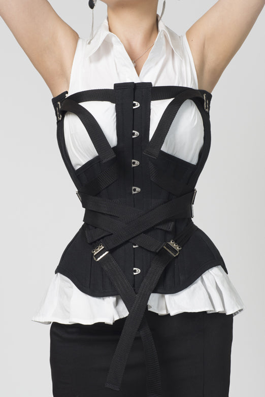 PCWピュアワンコルセットワークス//オーバーバストコルセット Sカーブ