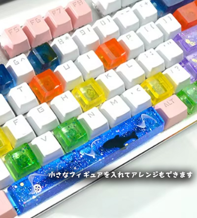 レジンで自作キーキャップが作れる「TinyKeycapkit」発売 | XYZA