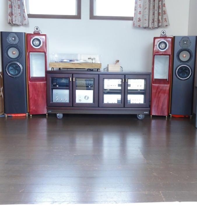 自作バックロードホーンのリフォーム