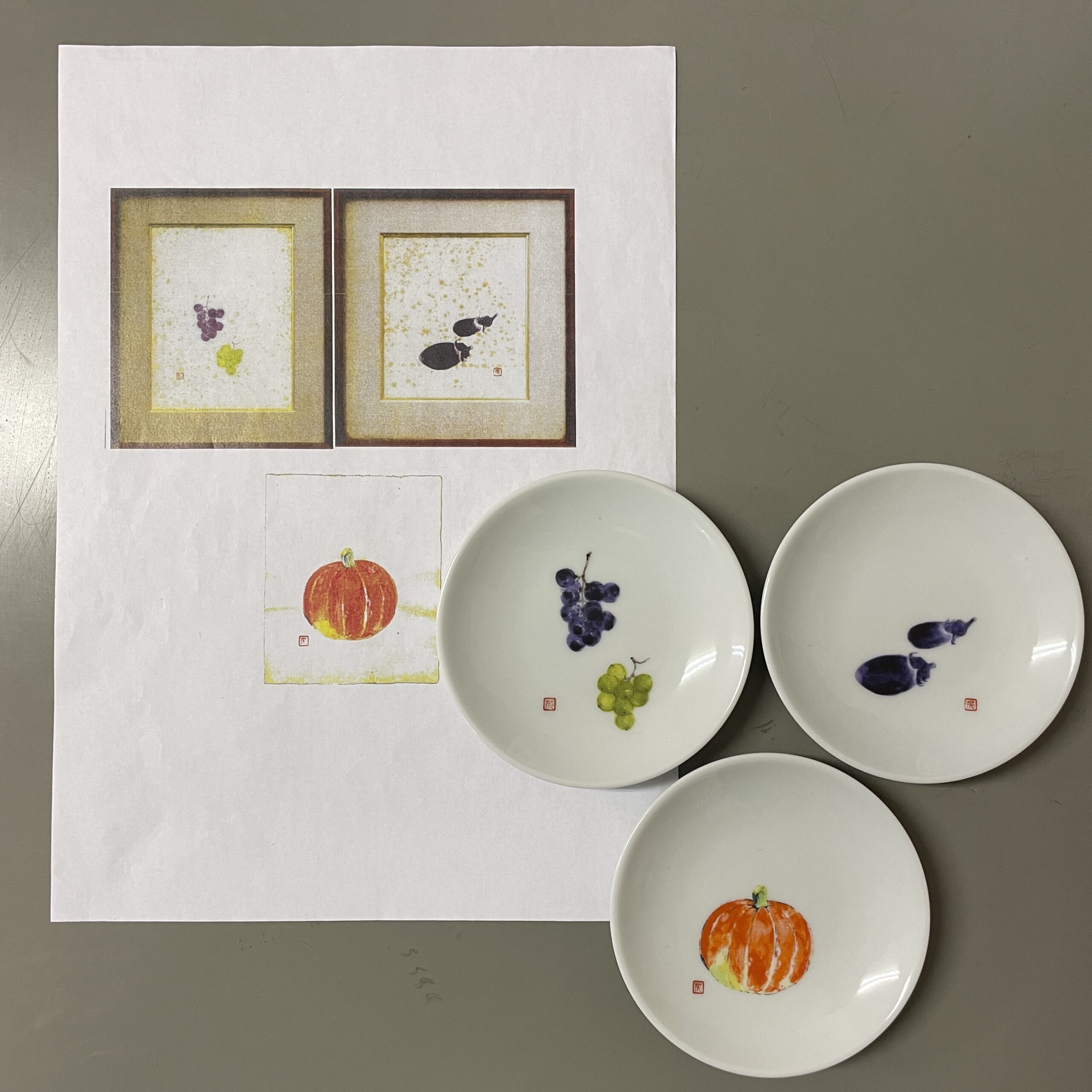 斎藤茂吉記念館様よりオリジナル豆皿制作のご依頼を承りました