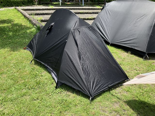ワークマン！キャンツー対応ミシックツーリングテントAG設営レビュー