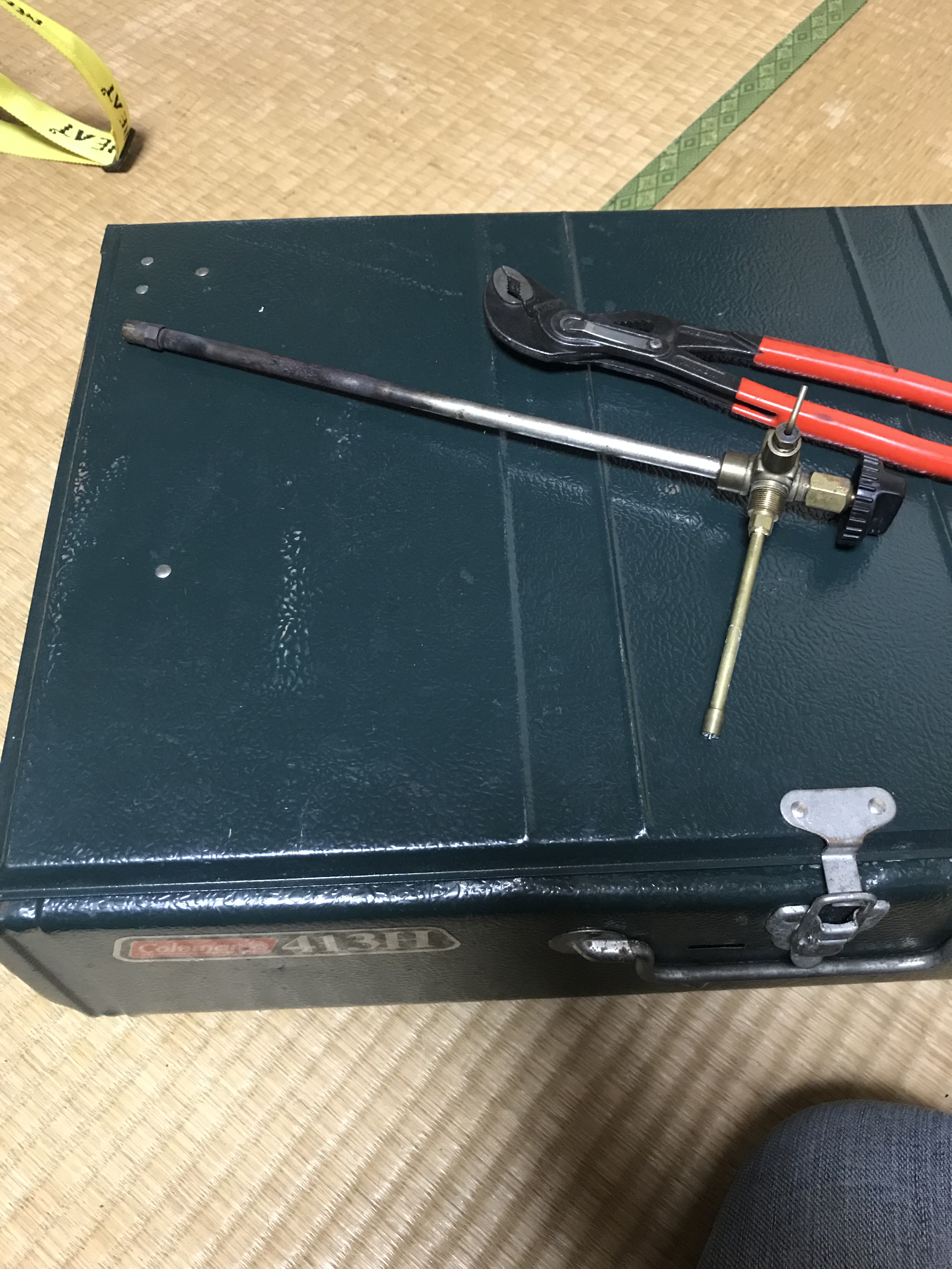 Coleman コールマン 413H 修理 メンテナンス – Room Yatoken