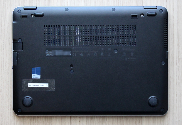 HP EliteBook 725 G3 レビュー AMD A8 Pro-8600B搭載！コスパに優れた