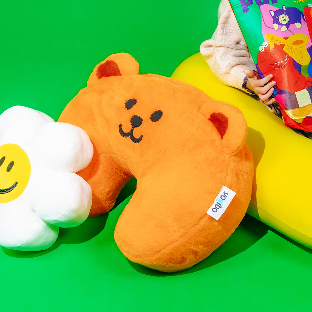 公式】Yogibo Mega Moon Pillow Wiggle Bear - Yogibo｜wiggle wiggle