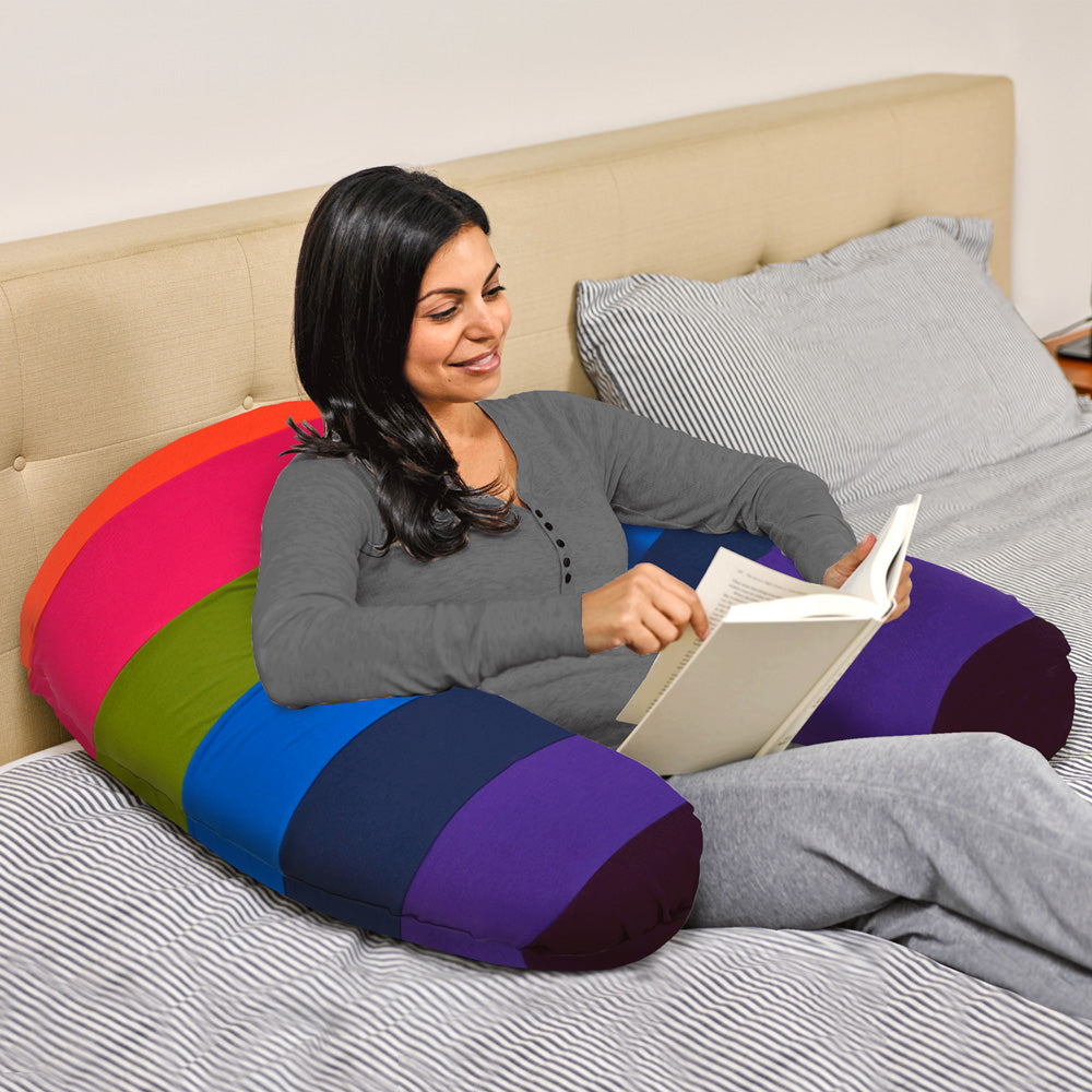 公式】Yogibo Support Rainbow（ヨギボー サポート レインボー