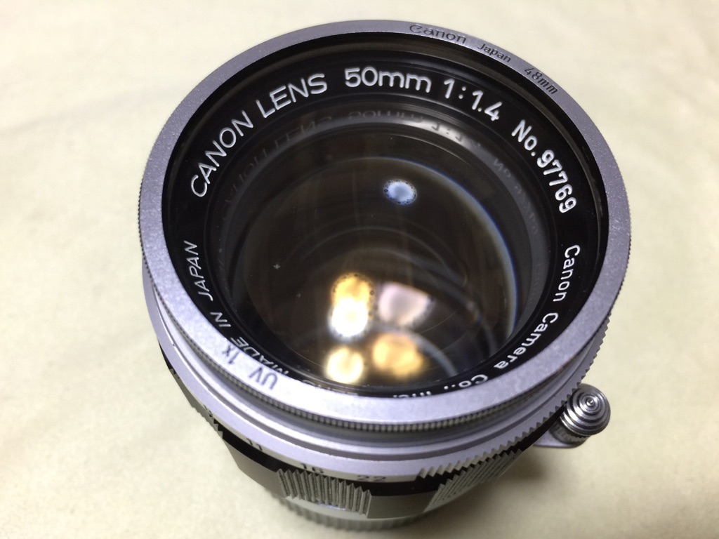 Canon 50mm F1.4 ライカ Lマウント - 晴れ時々ジャズ、雨のちカメラ