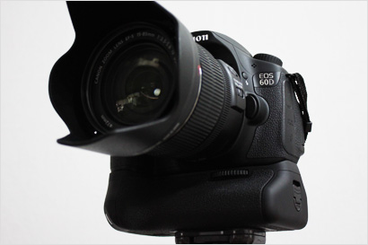 EOS 60D にバッテリーグリップを装着！: 君色少年