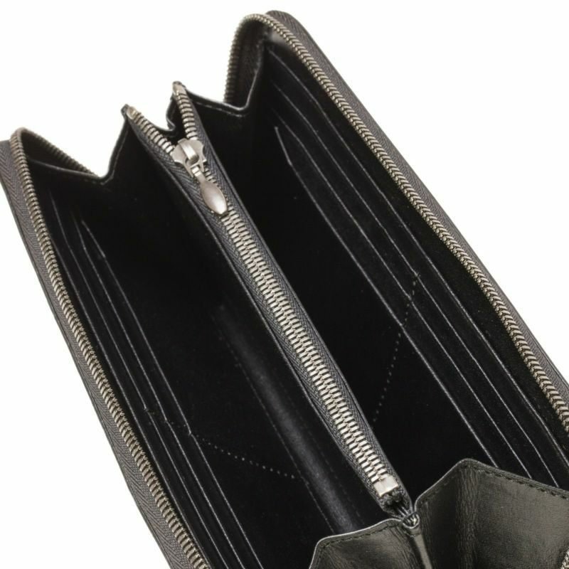 YCA114 クロコダイルコンビラウンドファスナーウォレット ｜美しい色彩