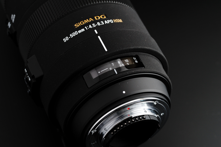 SIGMA APO 50-500mm F4.5-6.3 DG OS HSMレビューその1-外観編-