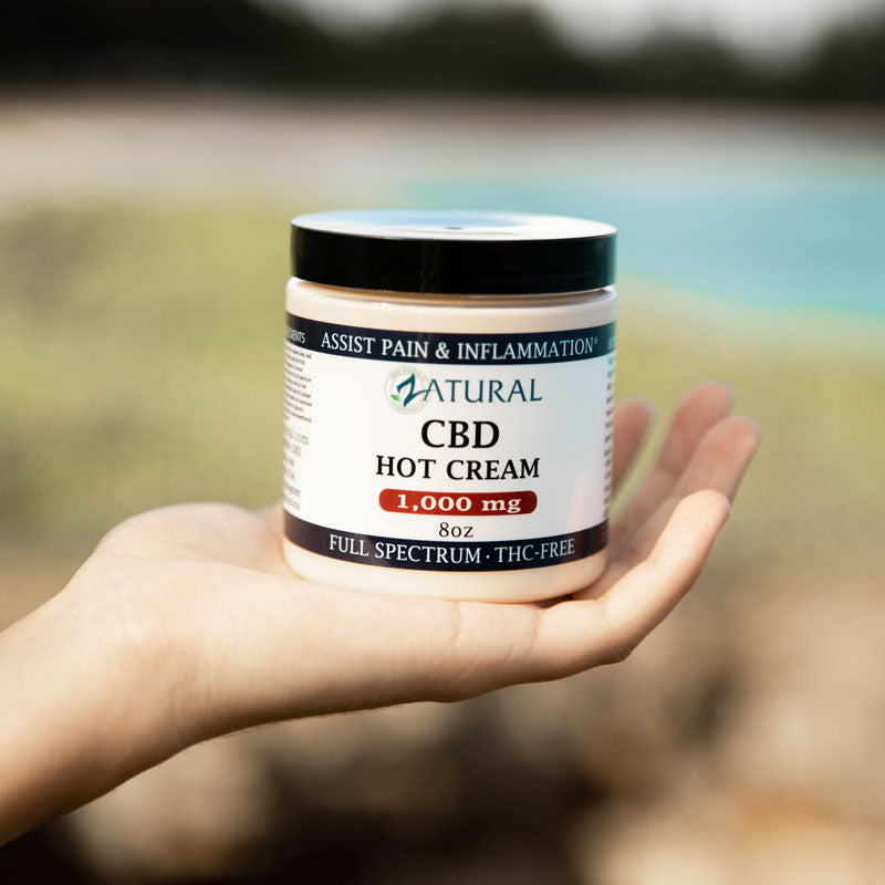 CBD Hot Cream | CBD Cream For Discomfort | Zatural Hot Cream