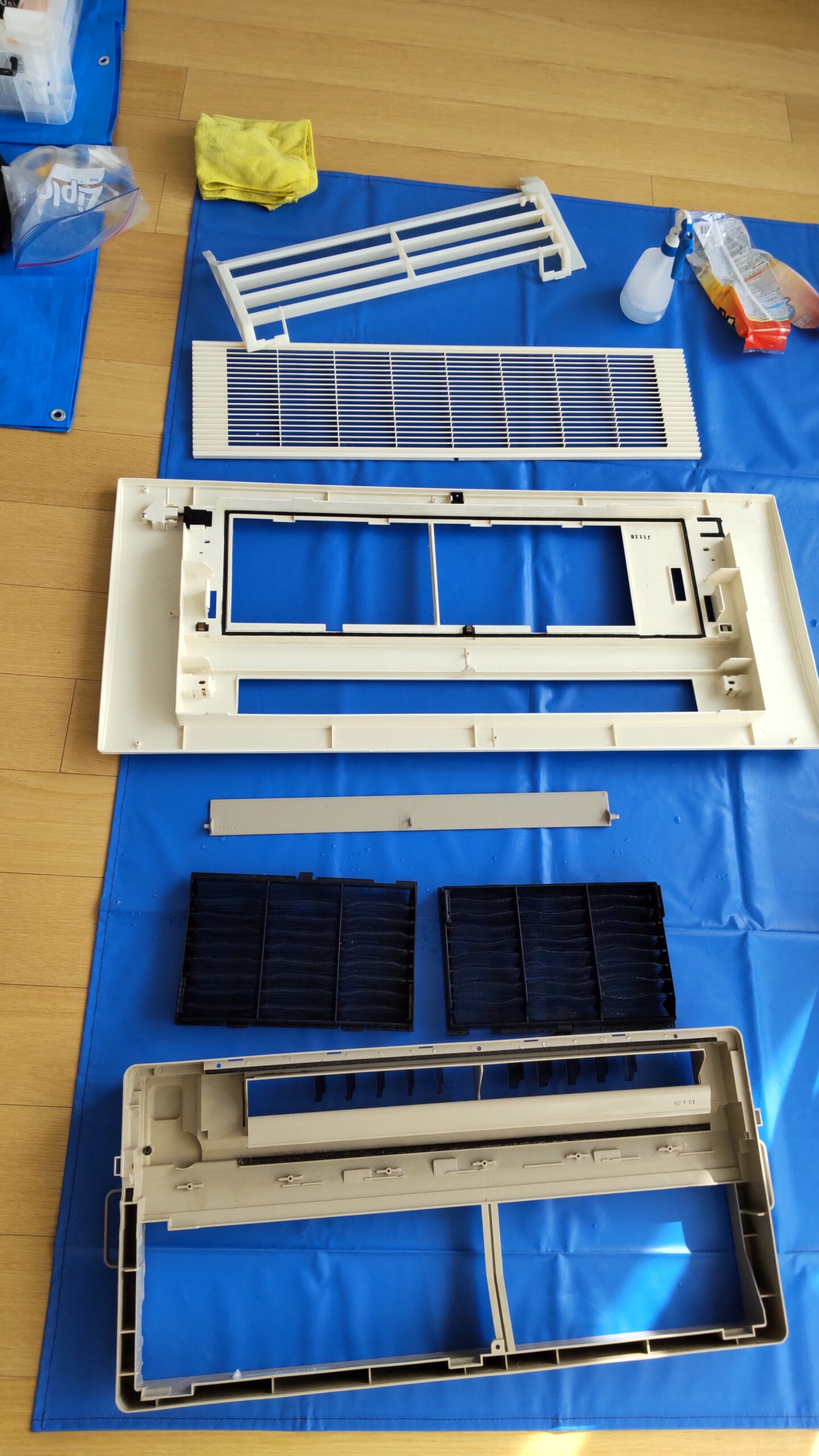 天井埋込エアコン分解洗浄方法 | ZAWA.clean