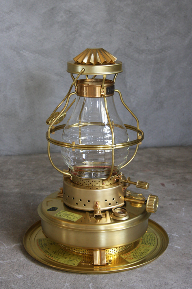 ニッセン 石油ストーブ IS-3DXフリージア 1998年 真鍮製