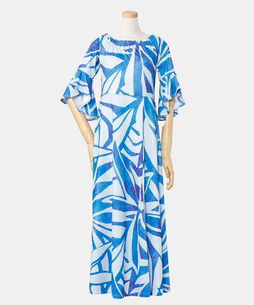 Maunaloa（マウナロア） ドレス 「Maunaloa」Ocean Blue Bird ティア