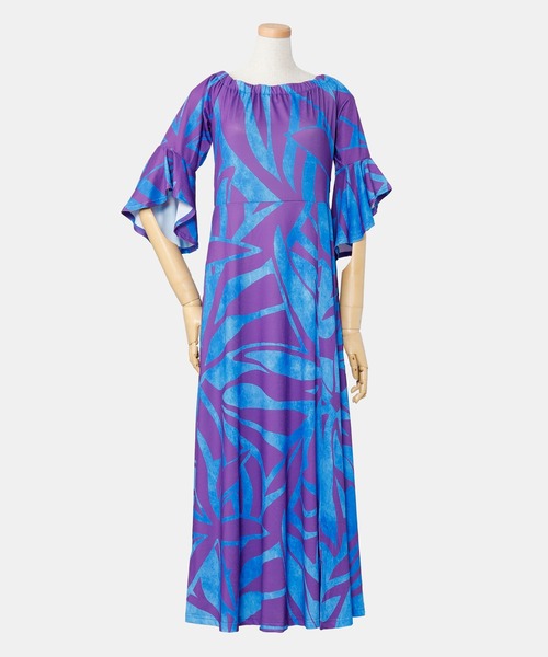 Maunaloa（マウナロア） ドレス 「Maunaloa」Ocean Blue Bird ティア