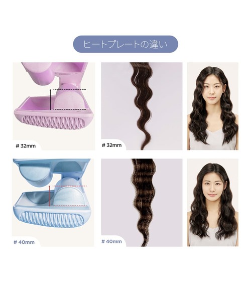 VODANA（ボダナ） 「VODANA/ボダナ」トリプルウェーブアイロン(波巻き