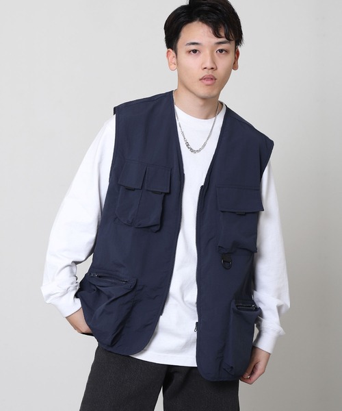 ZIP FIVE（ジップ ファイブ） ベスト ジレ ナイロン テック ミリタリー