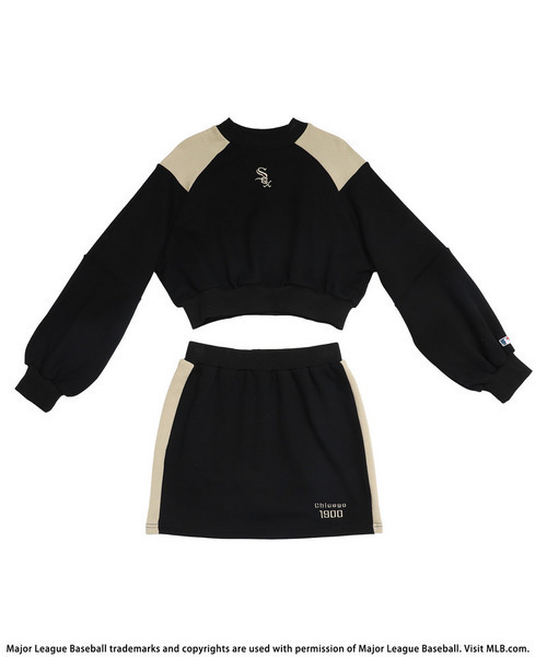 BACK TO THE FIELD セットアップ 「MLB」ドルマンスカートセットアップ