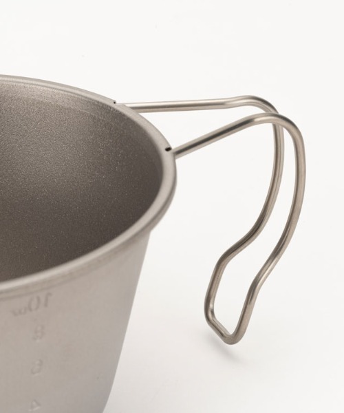 snow peak（スノーピーク） 深型チタンシェラカップ 蓋付き コップ