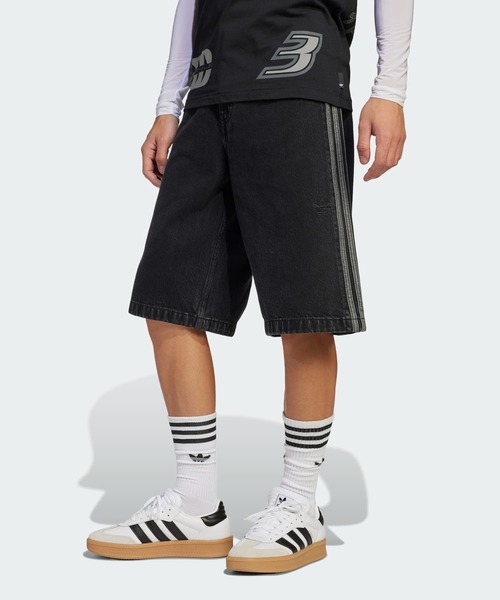 adidas（アディダス） パンツ アディカラー デニム ファイヤーバード