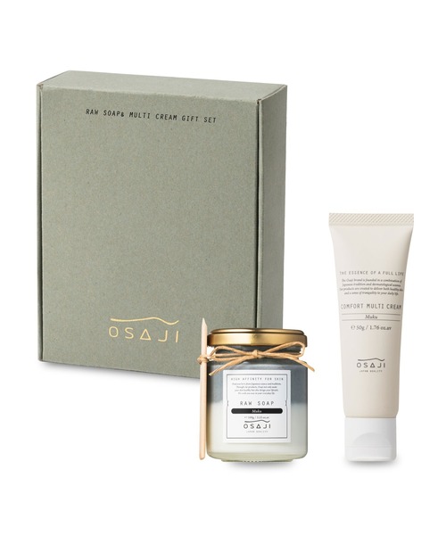 OSAJI（オサジ） スキンケアセット ローソープ＆マルチクリーム ギフト