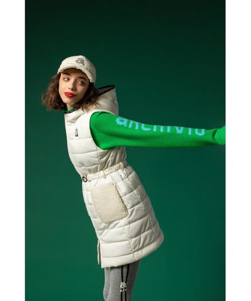 archivio（アルチビオ） ベスト ジレ 「LADIES」中綿ロングベスト 2023