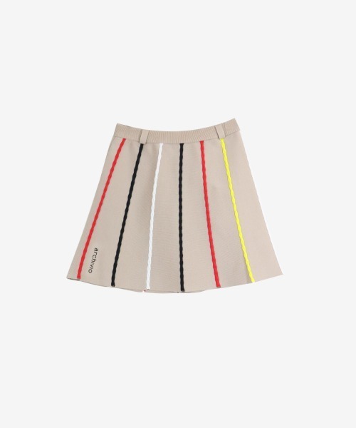 archivio（アルチビオ） スカート 「LADIES」マルチカラーライン