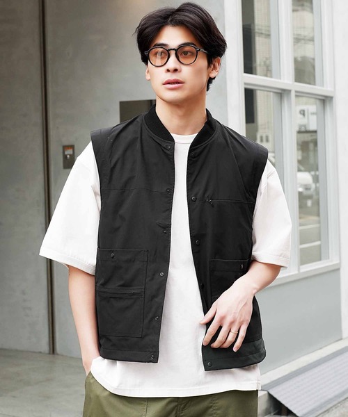 BEAMS GOLF（ビームス ゴルフ） ベスト X-LARGE ブラック メンズ