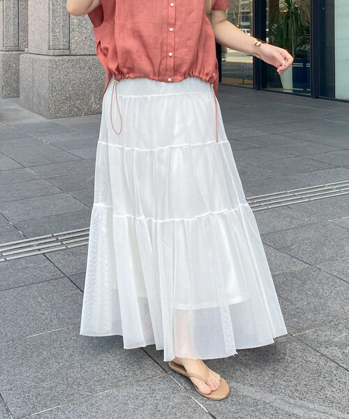 DouDou（ドゥドゥ） スカート 「SAKURA @___saku14_ 企画」メッシュ