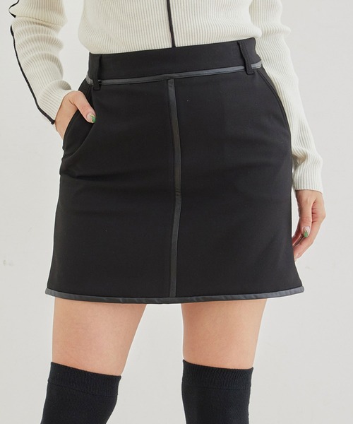 JUN&ROPE'（ジュンアンドロペ） スカート 「保温」「吸湿発熱」レザー