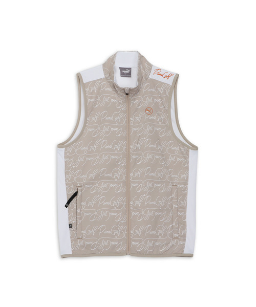 PUMA（プーマ） ダウンジャケット ダウン メンズ ゴルフ ストレッチAOP