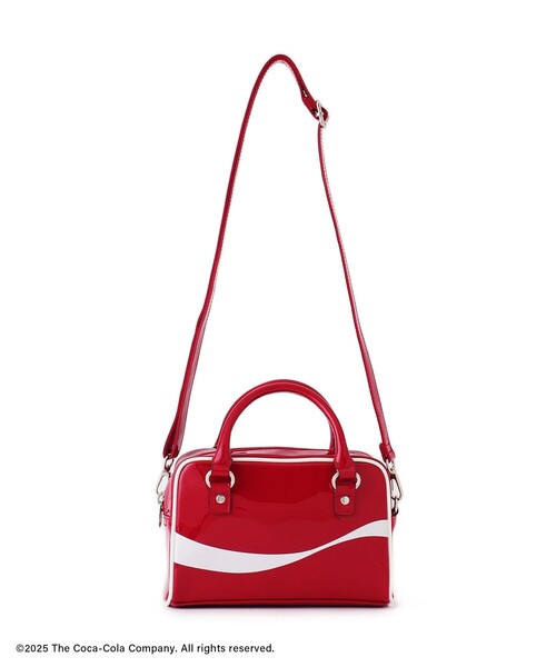 Coca Cola（コカコーラ） ボストンバッグ 「Coca-Cola」2WAYエナメル