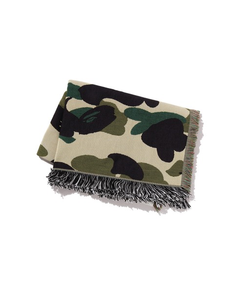 A BATHING APE（アベイシングエイプ） ブランケット 1ST CAMO JACQUARD