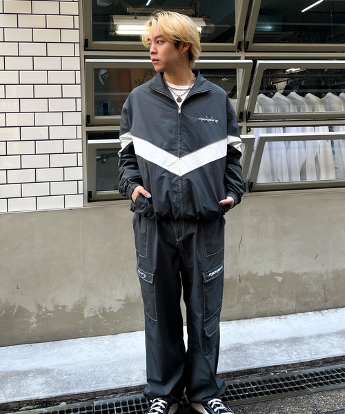 MEMORY ナイロンジャケット 「MEMORY」リフレクター ワイド トラック