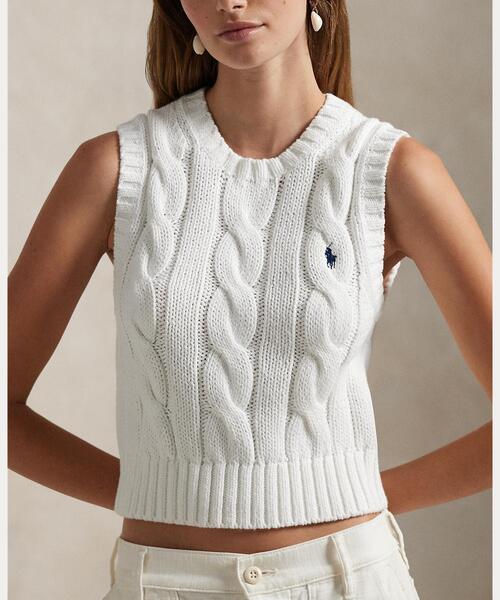 POLO RALPH LAUREN（ポロ・ラルフローレン） ベスト ジレ ケーブル