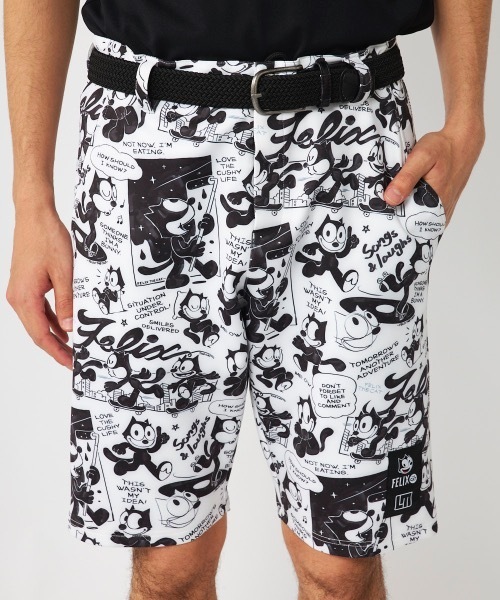 パンツ 「LOUDMOUTH/ラウドマウス」メンズコラボハーフパンツ FELIX